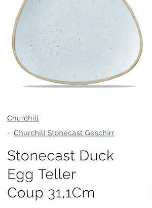 Churchill außergewöhnliche Teller