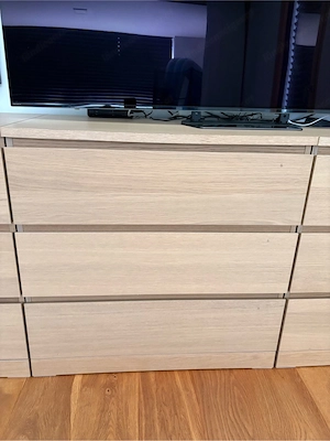 Malm Kommode (3 Stück  pro Stück 80 )