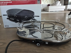 Raclette Kombigrill zu verschenken - Heizspirale defekt Bild 2