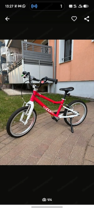 Woom 3 Automagic Kinderfahrrad  Bild 2