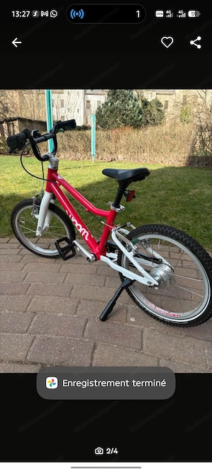 Woom 3 Automagic Kinderfahrrad  Bild 3