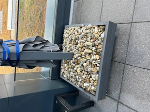 OUTFLEXX Ampelschirm 4   4 m - Anthrazit Bild 2