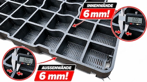 Paddockplatten & Rasengitter ohne Schotterunterbau kaufen ReitPRO Direct 40 - ideale Bodengitter
