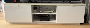 Fernseher-Möbel weiss 