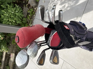 Wilson - 10 teiliges Golfset gebraucht plus zusätzlichen Driver und Spoon (beide Originalverpackt) Bild 2