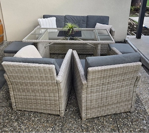 6 Teilige Gartenlounge Bild 3