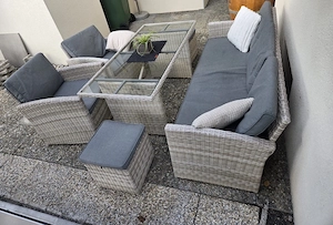 6 Teilige Gartenlounge Bild 2