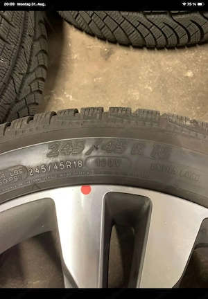 Michelin Alpin Winterreifen mit Alufelgen für Mercedes V Klasse 447  Bild 2