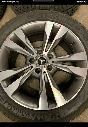 Michelin Alpin Winterreifen mit Alufelgen für Mercedes V Klasse 447  Bild 4