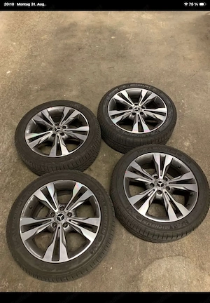 Michelin Alpin Winterreifen mit Alufelgen für Mercedes V Klasse 447  Bild 5
