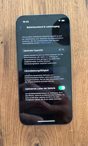 Apple iPhone 13 mini   sehr guter Zustand   87 % Akku Bild 5
