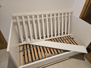 Gitterbett gebraucht zu verschenken Bild 4