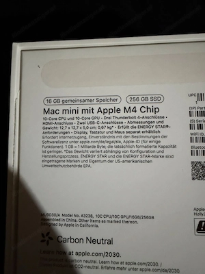 Apple Mac Mini M4 2024 Bild 4