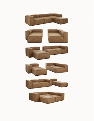 Leder Sofa Westwing Lennon  Bild 4
