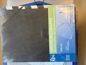 3 Stk Fächermappen