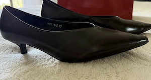  Damenschuhe mit kleinem Absatz, Pumps Bild 4