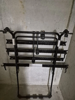 Thule BackPac 973 (Schwarz) Heck-Fahrradträger für 4 Räder   RIESEN SET inkl. Kit 18, Kit 10 & Erw. Bild 5