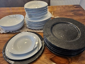 38 Teilige Teller set Bild 3