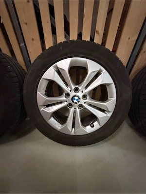 BMW Winterreifen mit Alufelgen Bild 2