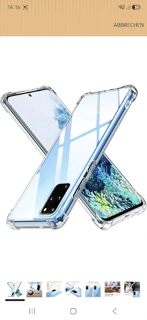 Samsung S20 plus Hülle neu  Bild 3