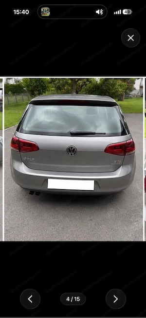 VW Golf 1,4 TSI Klein-  Kompaktwagen Bild 5