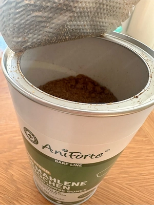 Gemahlene Pferdeknochen BARF Bild 2