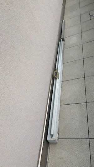 Sicht- und Windschutz für Balkon Terrasse   grau Bild 3