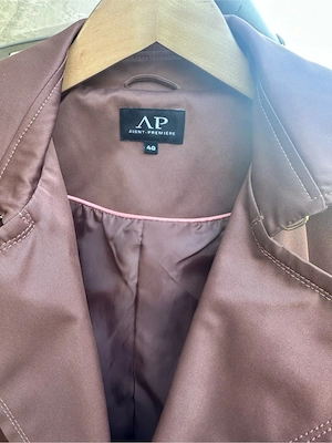 Trenchcoat altrosa Bild 3