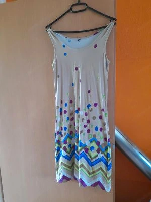 Sommer Kleid mit Muster