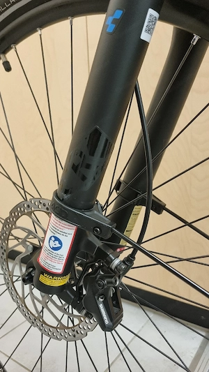 Fahrrad E Bike Cube Cross Hybrid Race  Bild 9