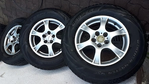 Alu-Felgen Suzuki  Vitara 6,5x16 5x114,3 mit Winterreifen 225x70x16 Bild 2