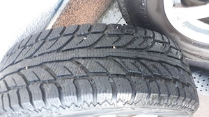 Alu-Felgen Suzuki  Vitara 6,5x16 5x114,3 mit Winterreifen 225x70x16 Bild 4