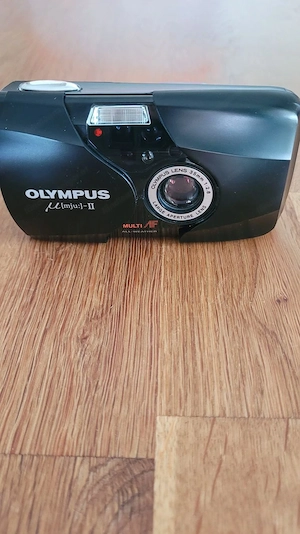 Olympus Mju-II analoge 35-mm-Kompaktkamera Bild 3