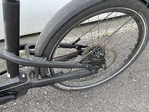 E-Lastenrad CUBE Cargo wie neu 1000W-Akku Bosch CX 85Nm Motor. 50km gefahren Bild 3