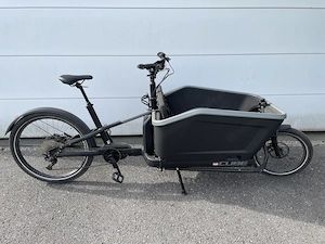E-Lastenrad CUBE Cargo wie neu 1000W-Akku Bosch CX 85Nm Motor. 50km gefahren Bild 1