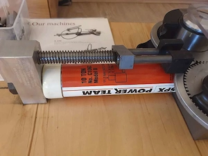Wireteknik Walzmaschine A200 - Drahtseilterminal - Drahtseile Bild 6