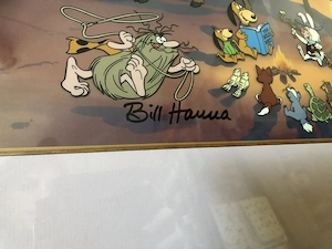 Hanna Barbera Western Jamboree Animationskunst handgemalt Cel signiert gerahmt  Bild 2