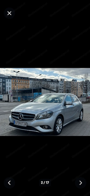 Mercedes Benz A200 CDI Automatik klima Xenon Tempomat 8 Fach winter und Sommerreifen Auf Alufelgen  Bild 2