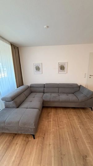 Schönes graues Sofa zu verkaufen Bild 2