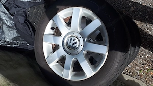 VW Golf Felgen6,5x16  ET 50 mit Sommerreifen 205x55x16  91V mit Top Reifen Euro 150 Bild 3