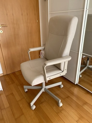 Bürostuhl Ikea beige neu und unbenutzt  Bild 2
