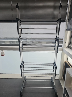 Turmwäscheständer klappbar Bild 2