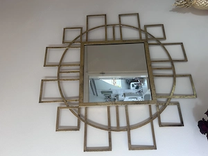 Verkaufe goldenen Westwing Spiegel  Bild 2