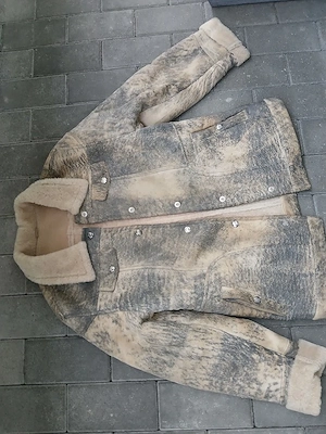 Damen Raulederjacke mit Schafspelzfütterung Bild 2