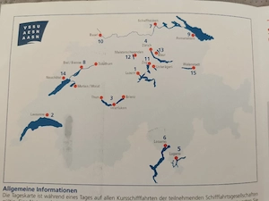 Schiffsfahrt SCHWEIZ Tageskarte Bild 2