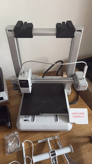 Anycubic Kobra X Standalone 3D-Drucker - High-Speed & 4x Rollenhalter Bild 3