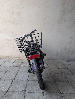 Naloo Chameleon 16 Zoll in Violett - leichtes Kinderfahrrad mit Vollausstattung Bild 5