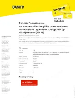 VW Amarok DoubleCab Highline 3,0 TDI 4Motion Aut. Bild 9