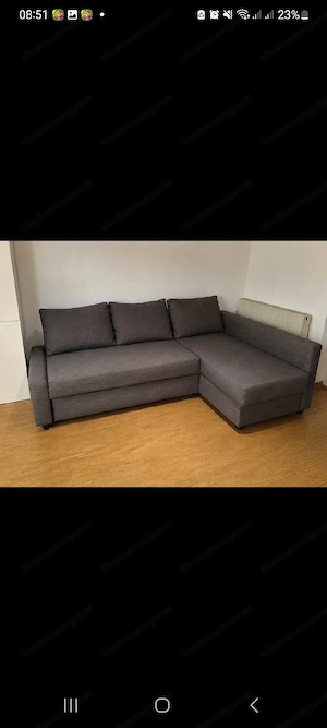 L-förmige Eckcouch zu verkaufen Bild 2