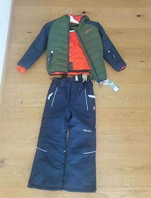 Trollkids Winterjacke Hose Schianzug 128 NEU